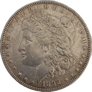 1892-O Morgan Silver Dollar • XF • New Orleans Mint • 90% Silver